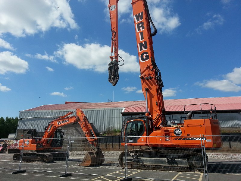 Ashton Gate Stadium site equipment