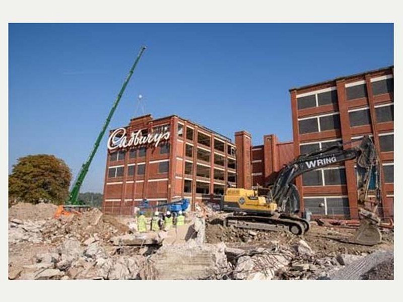 Cadbury's sign removal photo 2