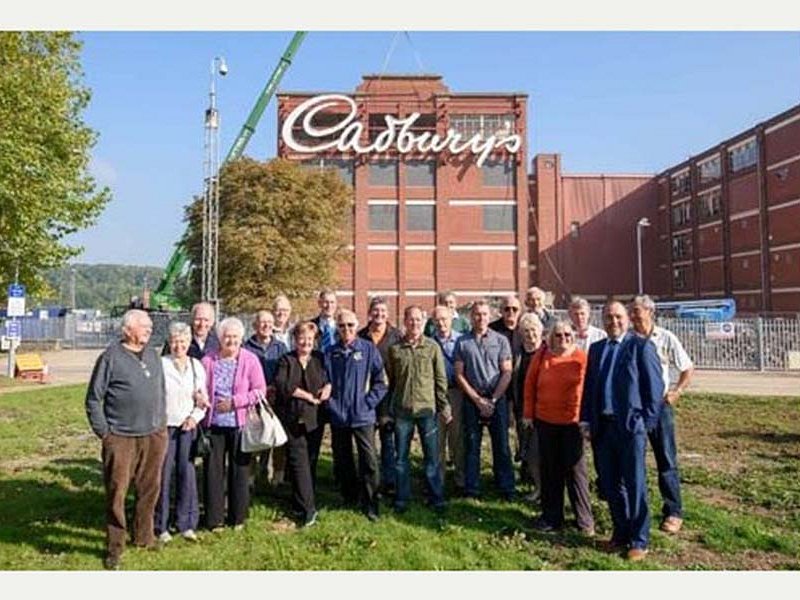 Cadbury's sign removal photo 5