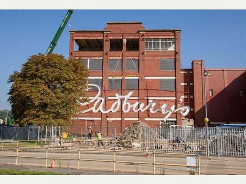 Cadbury's sign removal photo 9