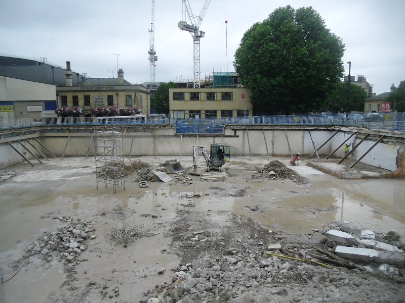 Kingsmead House site clearance