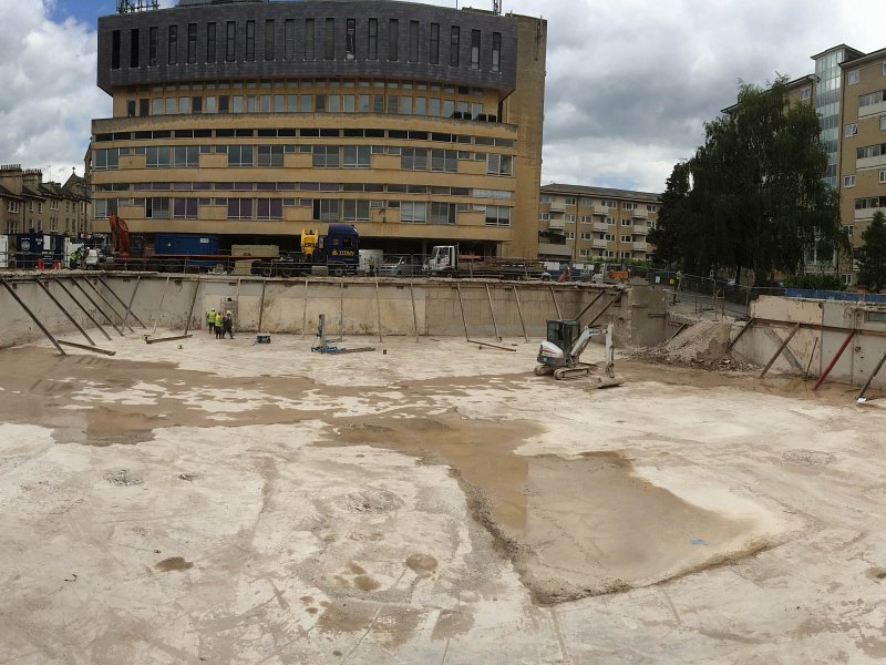 Kingsmead House demolition overview