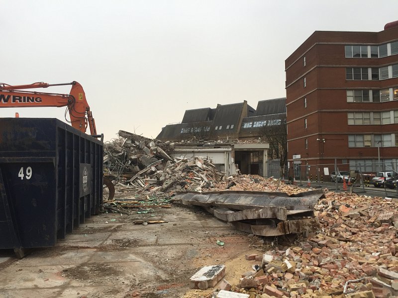 Cadbury's factory site clearance photo 4