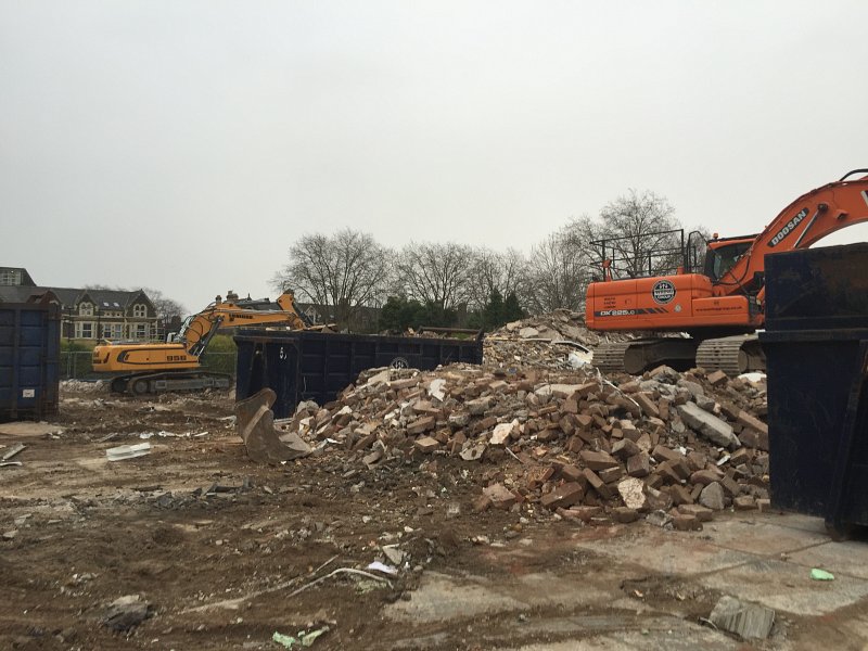 Cadbury's factory site clearance photo 3