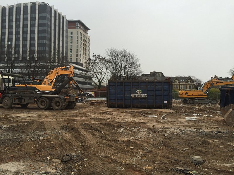 Cadbury's factory site clearance photo 2