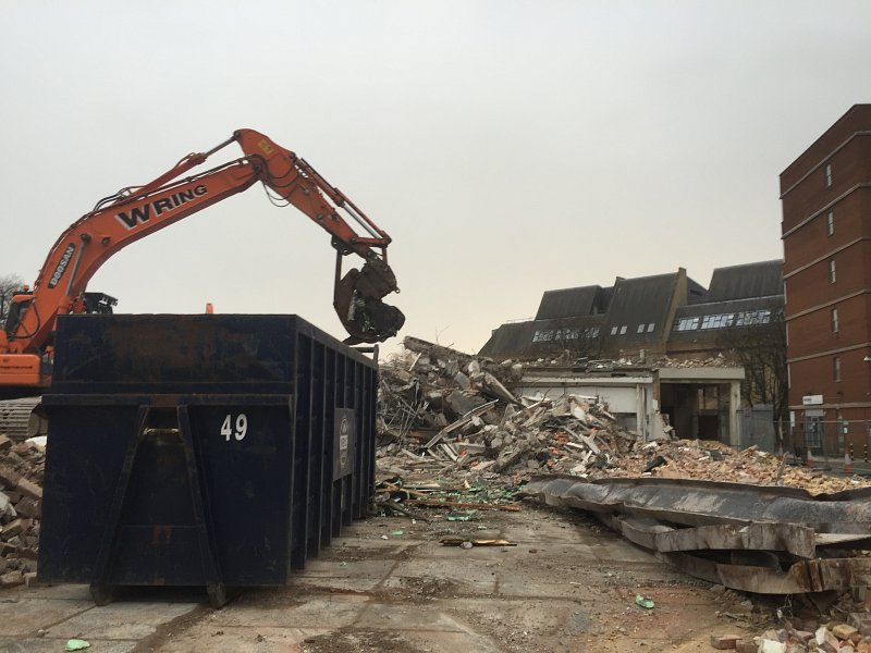 Cadbury's factory site clearance photo 1